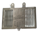 HD Panamerica 1250 – protetor de radiador aletado em aço preto