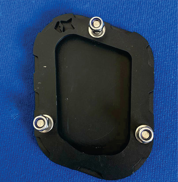 Bmw R1200 GS Prem/AC – ampliador de descanso inox 2006 a 12