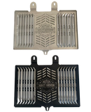 HD Panamerica 1250 – protetor de radiador aletado em aço preto