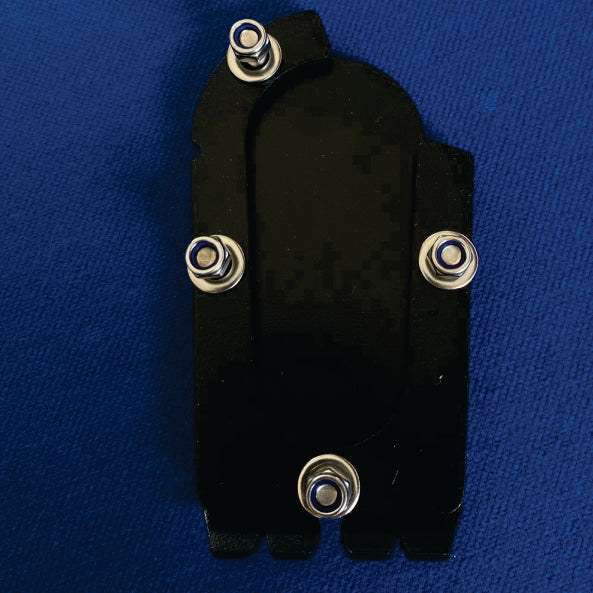 Bmw R1200/1250 Gsa ampliador de descanso em inox modelo slim c/kit baixo