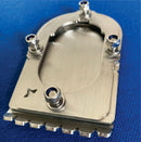 Bmw R1200/1250 Gsa ampliador de descanso modelo dentado inox kit baixo