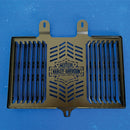 HD Panamerica 1250 – protetor de radiador aletado em aço preto