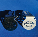 HD Panamerica 1250 – protetor do fluido de freio traseiro em alumínio