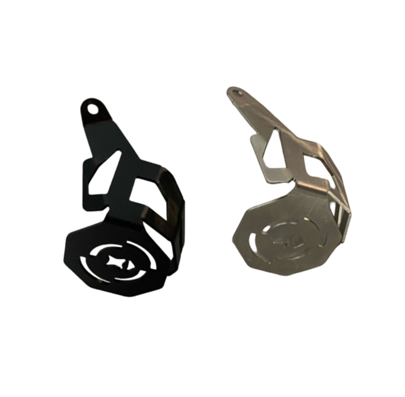 Bmw R1200/1250 GS Adventure – protetor de farol com grade em aço e aro de acrílico color