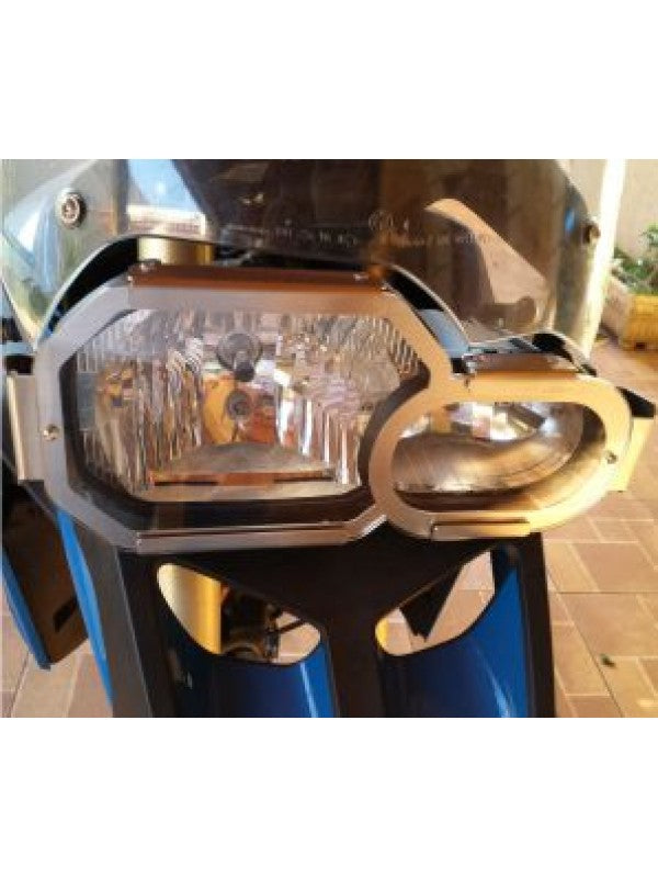 Bmw F700 GS Premium – protetor de farol rígido inox