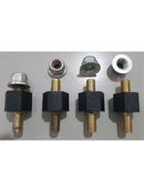 Coxins para protetor de cárter Triumph Tiger 800 (4 peças) semelhante ao original