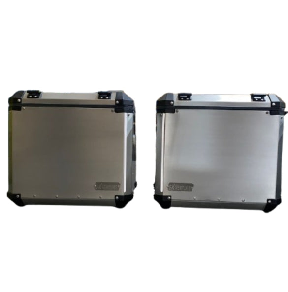 Tiger 800 - Baus laterais 36/44 l aluminio par + suportes