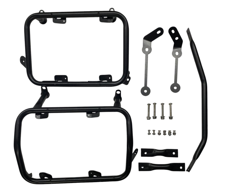 Tiger 800 - Baus laterais 36/44 l aluminio par + suportes