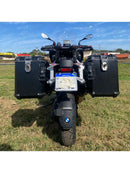 BMW R1300 GS ADV - Baus laterais aluminio 54/53 L encaixe em aço direto no suporte original BMW